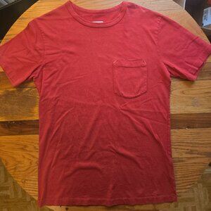 Freenote Coth Pocket T-Shirt / Small / 9oz / Red